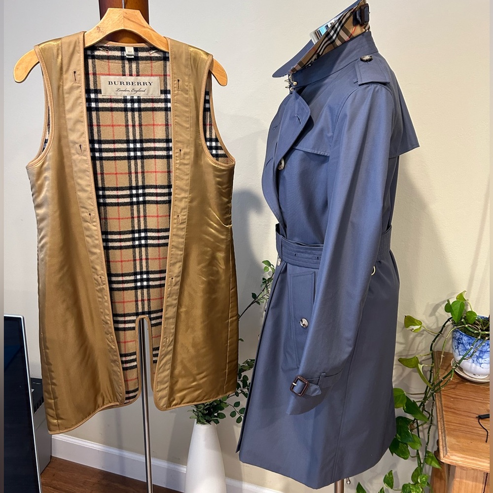 ‼️SOLD‼️EXTRA PHOTOS BURBERRY Kensington Limited Edition + Removable Lining - Picture 5 of 17